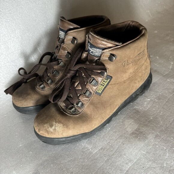 NICE Vasque Women’s 6 Skywalk Sundowner Gore-Tex Waterproof Leather Hiking Boots - Picture 1 of 8